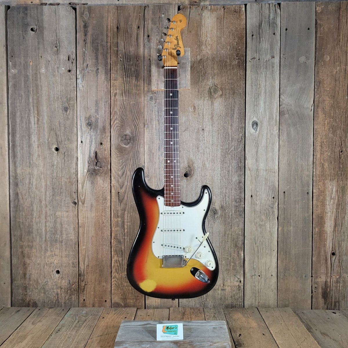 Fender 1965 Stratocaster Pre CBS L Plate w/ 1964 neck / pickup dates, 1st Week of '65 Pots - Mahar's Vintage Guitars