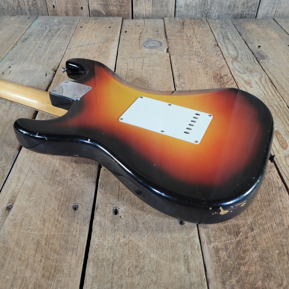 Fender 1965 Stratocaster Pre CBS L Plate w/ 1964 neck / pickup dates, 1st Week of '65 Pots - Mahar's Vintage Guitars