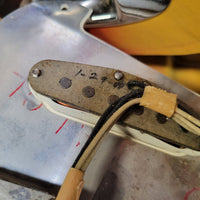 Fender 1965 Stratocaster Pre CBS L Plate w/ 1964 neck / pickup dates, 1st Week of '65 Pots - Mahar's Vintage Guitars