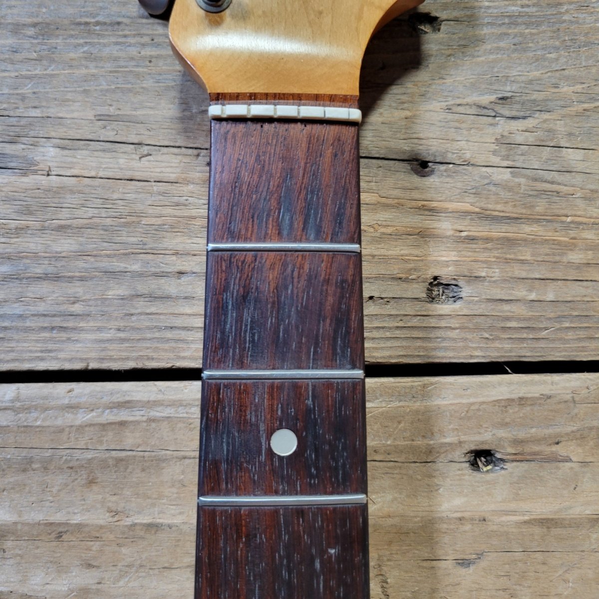Fender 1965 Stratocaster Pre CBS L Plate w/ 1964 neck / pickup dates, 1st Week of '65 Pots - Mahar's Vintage Guitars