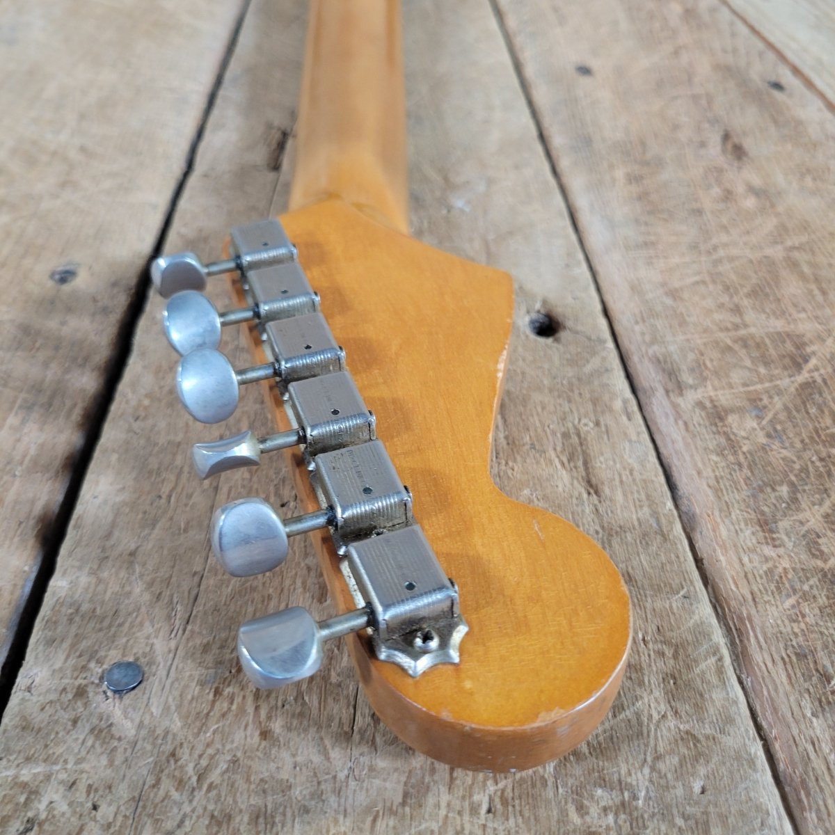 Fender 1965 Stratocaster Pre CBS L Plate w/ 1964 neck / pickup dates, 1st Week of '65 Pots - Mahar's Vintage Guitars