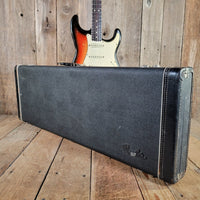 Fender 1965 Stratocaster Sunburst Non-Orig Hard Case, Very Good - Mahar's Vintage Guitars