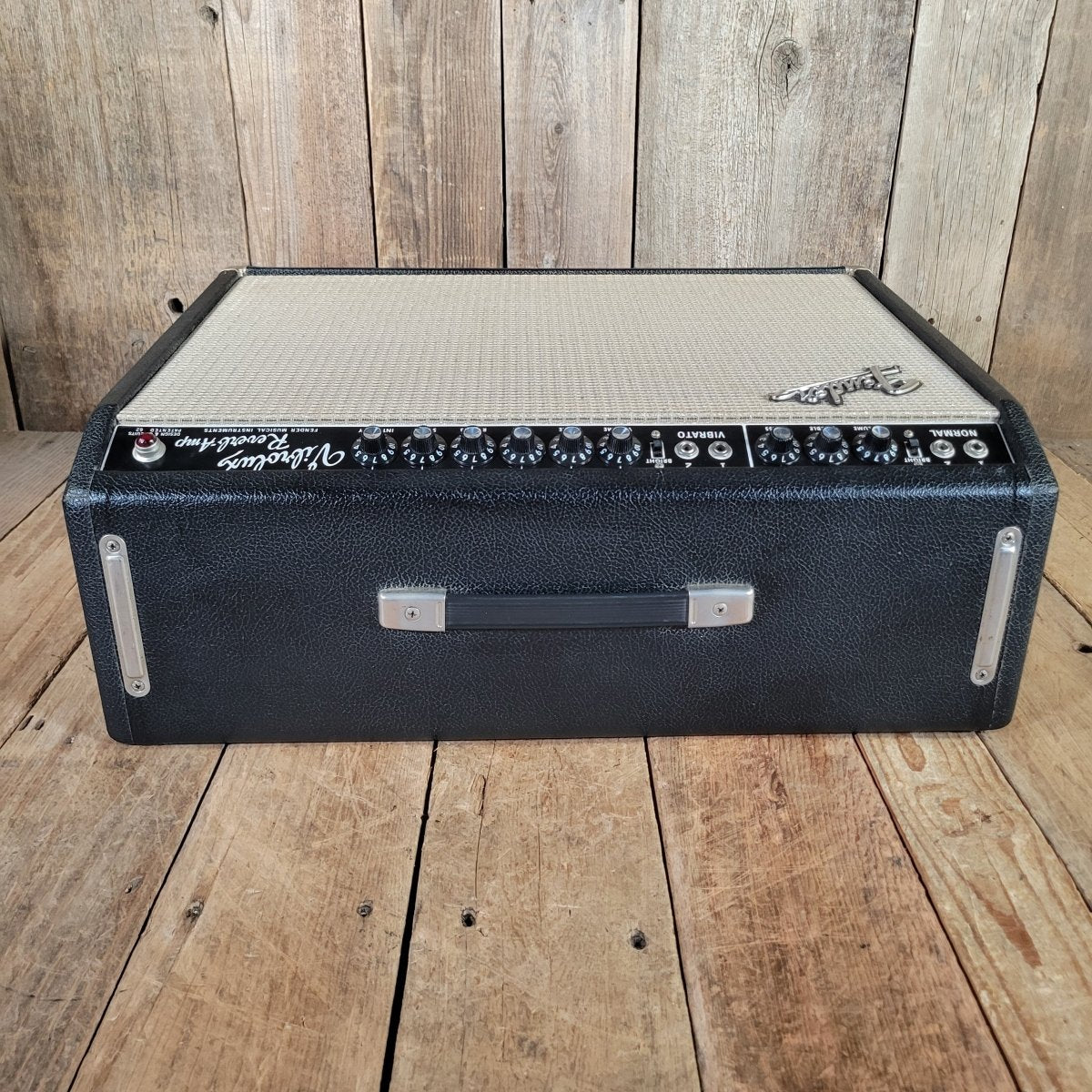 Fender 1965 Vibrolux Reverb AA864 W/ Footswitch & Cover Excellent - Mahar's Vintage Guitars