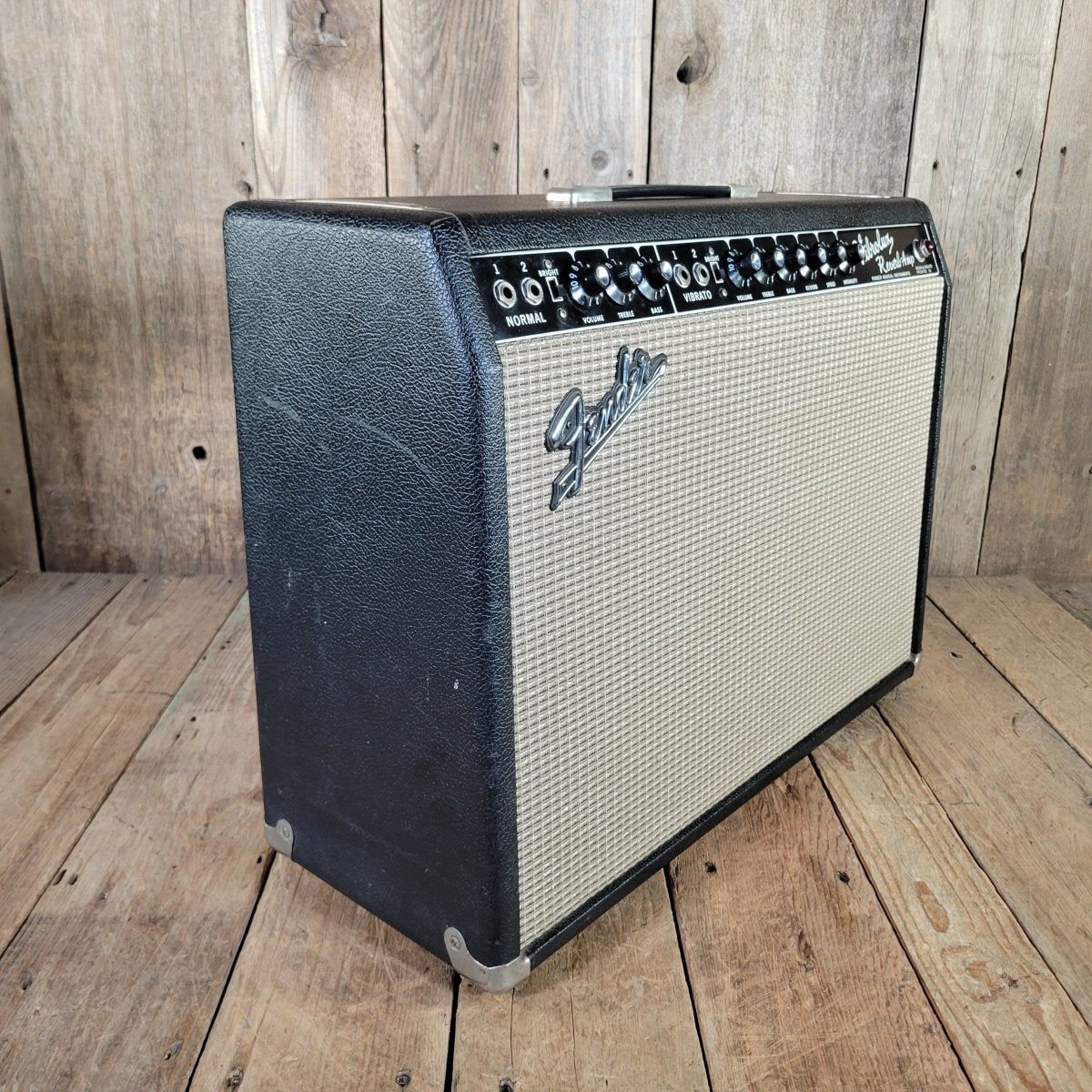 Fender 1965 Vibrolux Reverb AA864 W/ Footswitch & Cover Excellent - Mahar's Vintage Guitars