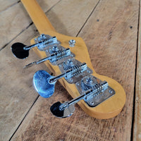 Fender 1966 Jazz Bass Sunburst All Original w/Original Case & Strap Excellent - Mahar's Vintage Guitars