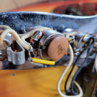 Fender 1966 Jazz Bass Sunburst All Original w/Original Case & Strap Excellent - Mahar's Vintage Guitars
