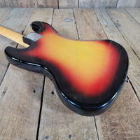 Fender 1966 Jazz Bass Sunburst All Original w/Original Case & Strap Excellent - Mahar's Vintage Guitars