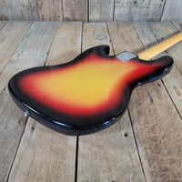 Fender 1966 Jazz Bass Sunburst All Original w/Original Case & Strap Excellent - Mahar's Vintage Guitars
