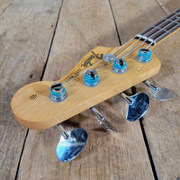Fender 1966 Jazz Bass Sunburst All Original w/Original Case & Strap Excellent - Mahar's Vintage Guitars