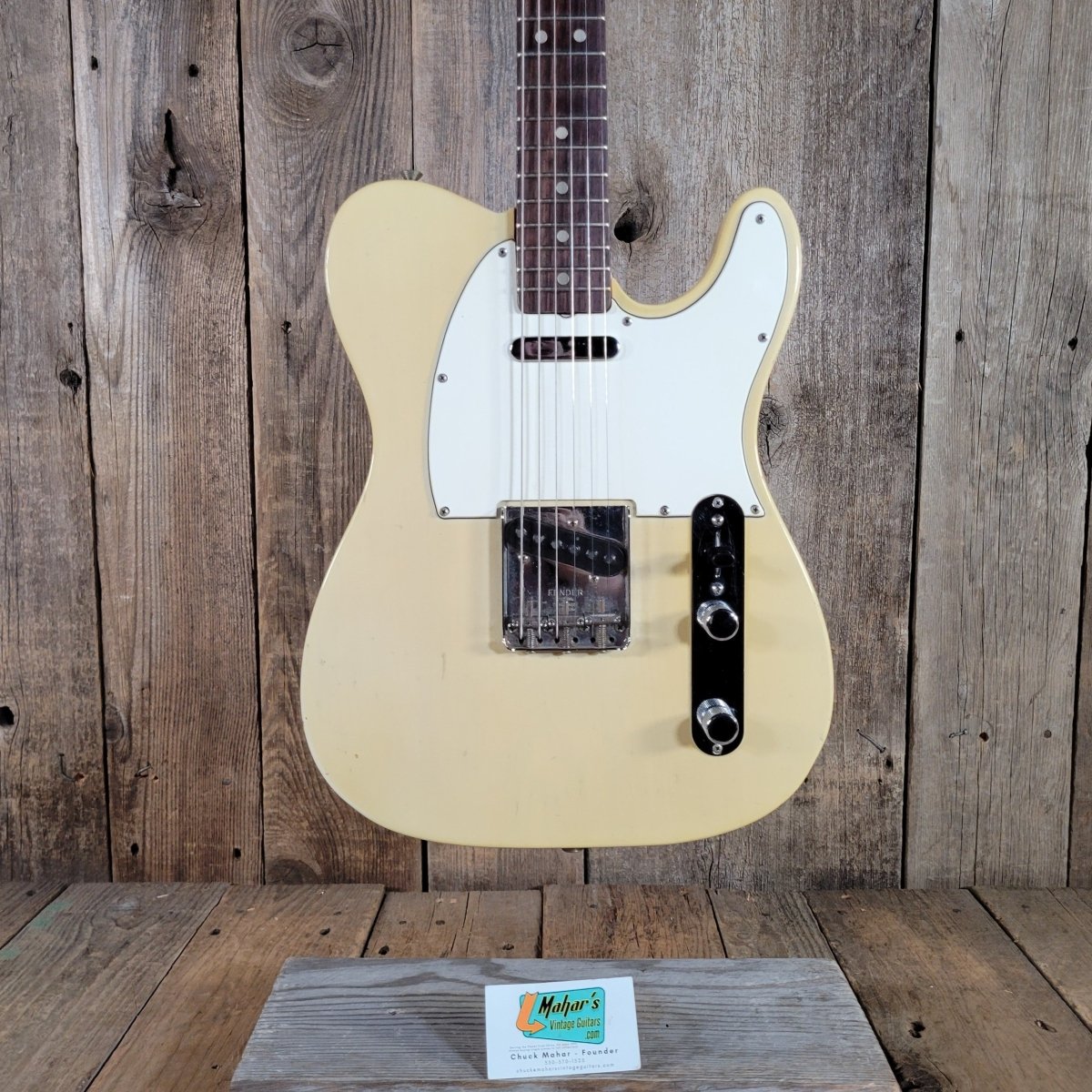 Fender 1966 Telecaster Blonde w/ Original Case, Excellent - Mahar's Vintage Guitars