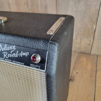 Fender 1967 Deluxe Reverb AB763 Black Panel Amp, Serviced, Excellent - Mahar's Vintage Guitars