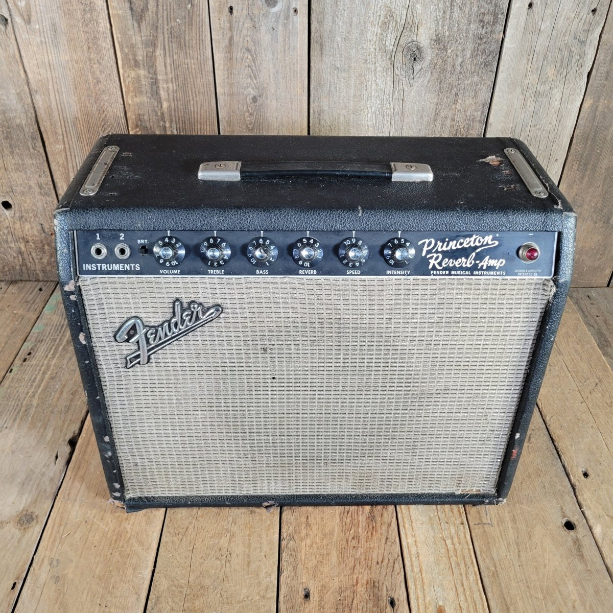 Fender 1967 Princeton Reverb AA764 Modified and Serviced - Mahar's Vintage Guitars