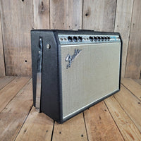 Fender 1968 Deluxe Reverb AB763 Drip Edge Silver Panel, Serviced, Very Good - Mahar's Vintage Guitars