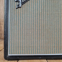 Fender 1968 Deluxe Reverb AB763 Drip Edge Silver Panel, Serviced, Very Good - Mahar's Vintage Guitars