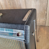 Fender 1968 Deluxe Reverb AB763 Drip Edge Silver Panel, Serviced, Very Good - Mahar's Vintage Guitars