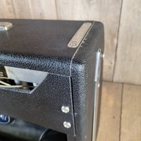 Fender 1968 Deluxe Reverb AB763 Drip Edge Silver Panel, Serviced, Very Good - Mahar's Vintage Guitars