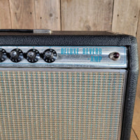 Fender 1968 Deluxe Reverb AB763 Drip Edge Silver Panel, Serviced, Very Good - Mahar's Vintage Guitars