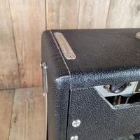 Fender 1968 Deluxe Reverb AB763 Drip Edge Silver Panel, Serviced, Very Good - Mahar's Vintage Guitars