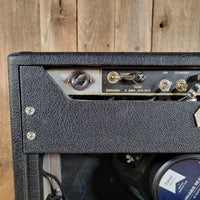 Fender 1968 Deluxe Reverb AB763 Drip Edge Silver Panel, Serviced, Very Good - Mahar's Vintage Guitars