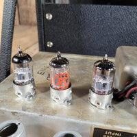 Fender 1968 Deluxe Reverb AB763 Drip Edge Silver Panel, Serviced, Very Good - Mahar's Vintage Guitars