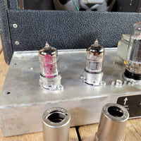 Fender 1968 Vibro Champ Drip Edge Silverface Serviced Good - Mahar's Vintage Guitars