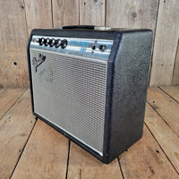 Fender 1968 Vibro Champ Drip Edge Silverface Serviced Good - Mahar's Vintage Guitars