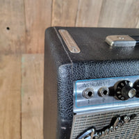 Fender 1968 Vibro Champ Drip Edge Silverface Serviced Good - Mahar's Vintage Guitars