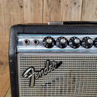 Fender 1968 Vibro Champ Drip Edge Silverface Serviced Good - Mahar's Vintage Guitars