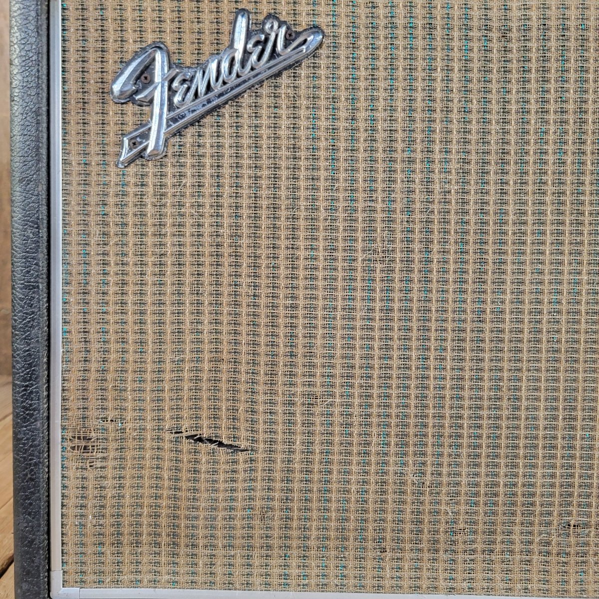 Fender 1969 Deluxe Reverb Drip Edge Serviced Weber Blue 12-A - Mahar's Vintage Guitars