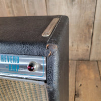 Fender 1969 Deluxe Reverb Drip Edge Serviced Weber Blue 12-A - Mahar's Vintage Guitars