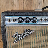 Fender 1969 Deluxe Reverb Drip Edge Serviced Weber Blue 12-A - Mahar's Vintage Guitars