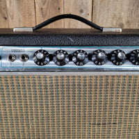 Fender 1969 Deluxe Reverb Drip Edge Serviced Weber Blue 12-A - Mahar's Vintage Guitars