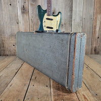 Fender 1969 Mustang Competition Burgundy w/Rare Lefty Case Excellent - Mahar's Vintage Guitars