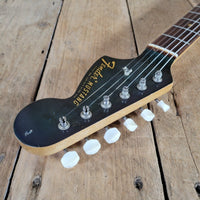 Fender 1969 Mustang Competition Burgundy w/Rare Lefty Case Excellent - Mahar's Vintage Guitars