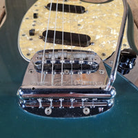 Fender 1969 Mustang Competition Burgundy w/Rare Lefty Case Excellent - Mahar's Vintage Guitars