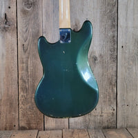 Fender 1969 Mustang Competition Burgundy w/Rare Lefty Case Excellent - Mahar's Vintage Guitars