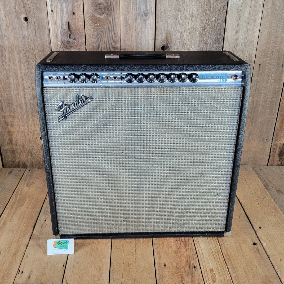 Fender 1970 Super Reverb Original CTS Speakers, Very Good - Mahar's Vintage Guitars