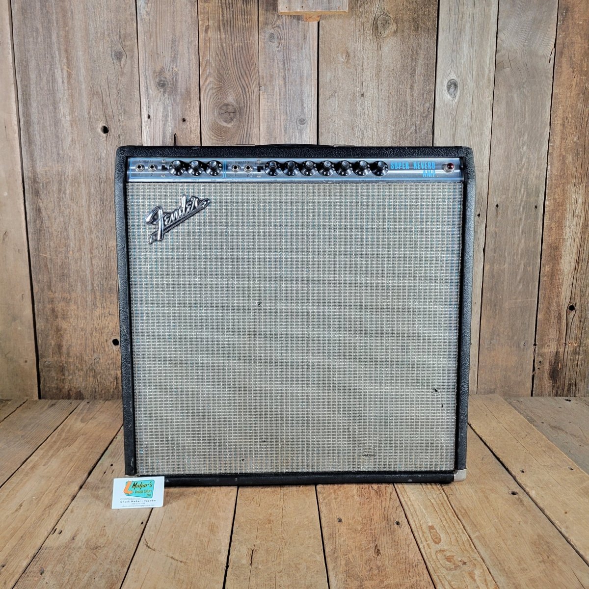 Fender 1970 Super Reverb Original CTS Speakers, Very Good - Mahar's Vintage Guitars