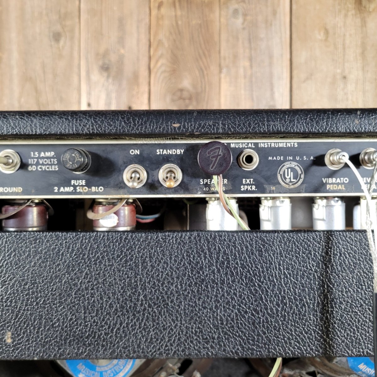 Fender 1970 Super Reverb Original CTS Speakers, Very Good - Mahar's Vintage Guitars