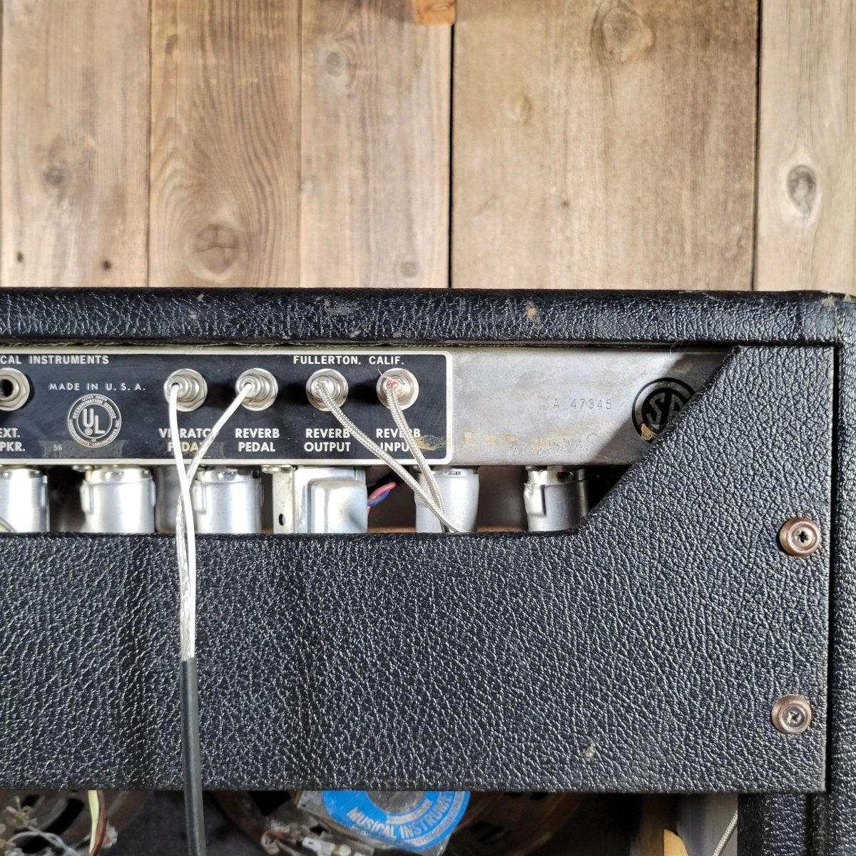 Fender 1970 Super Reverb Original CTS Speakers, Very Good - Mahar's Vintage Guitars