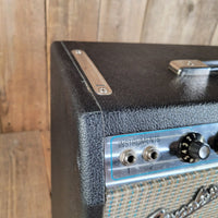 Fender 1972 Princeton Reverb Silverface W/ Manual, Very Good - Mahar's Vintage Guitars