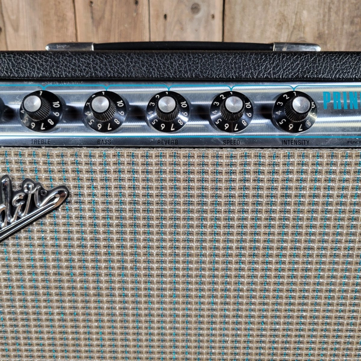 Fender 1972 Princeton Reverb Silverface W/ Manual, Very Good - Mahar's Vintage Guitars