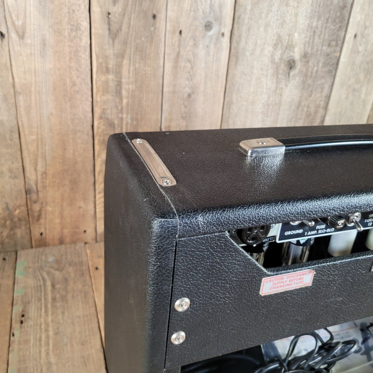 Fender 1972 Princeton Reverb Silverface W/ Manual, Very Good - Mahar's Vintage Guitars