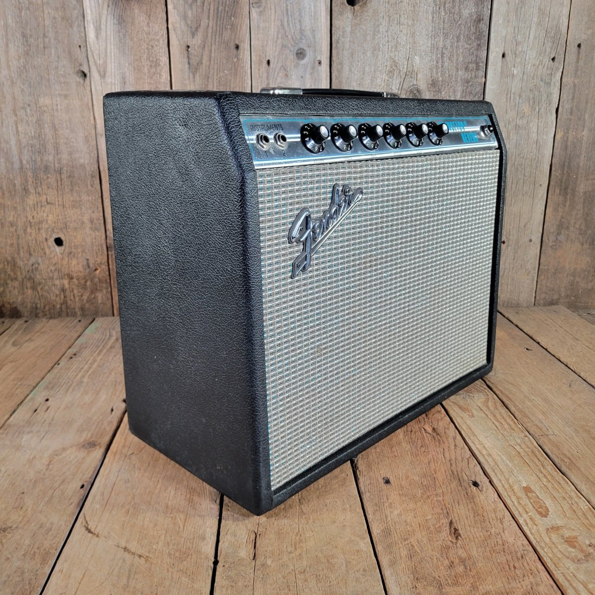 Fender 1972 Princeton Reverb Silverface W/ Manual, Very Good - Mahar's Vintage Guitars