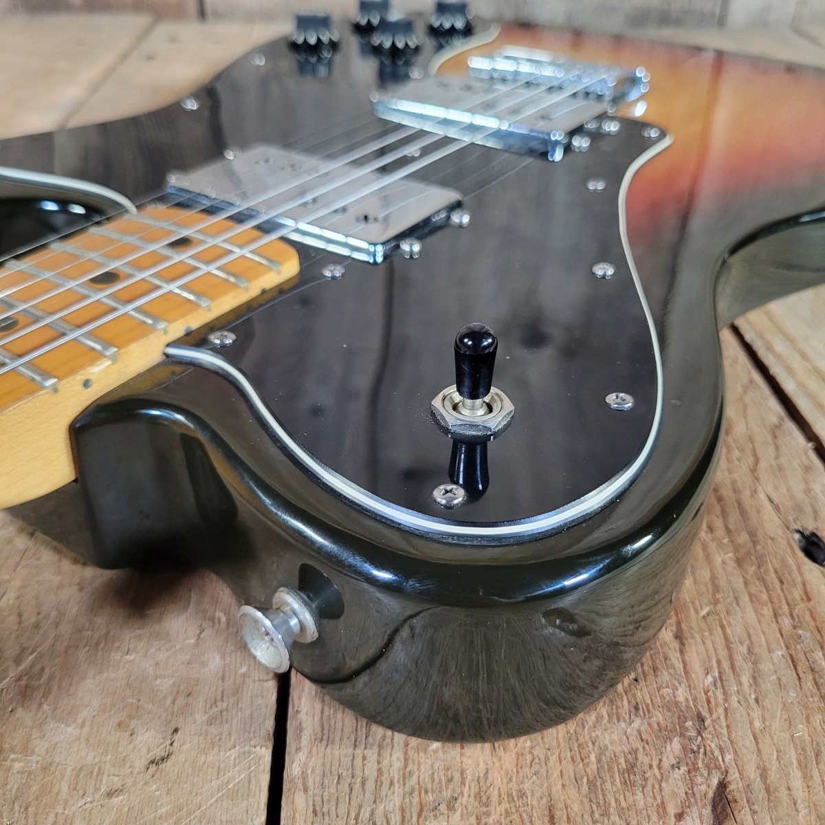 Fender 1977-78 Telecaster Deluxe Sunburst Seth Lover WRH | Mahar's