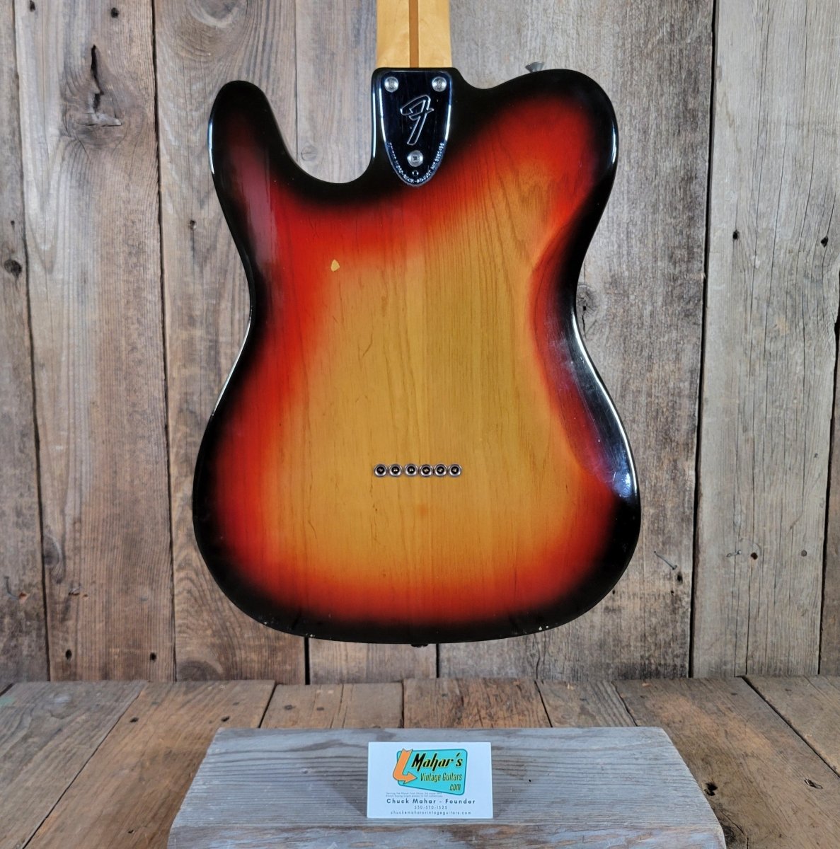 Fender 1977-78 Telecaster Deluxe Sunburst Seth Lover WRH | Mahar's