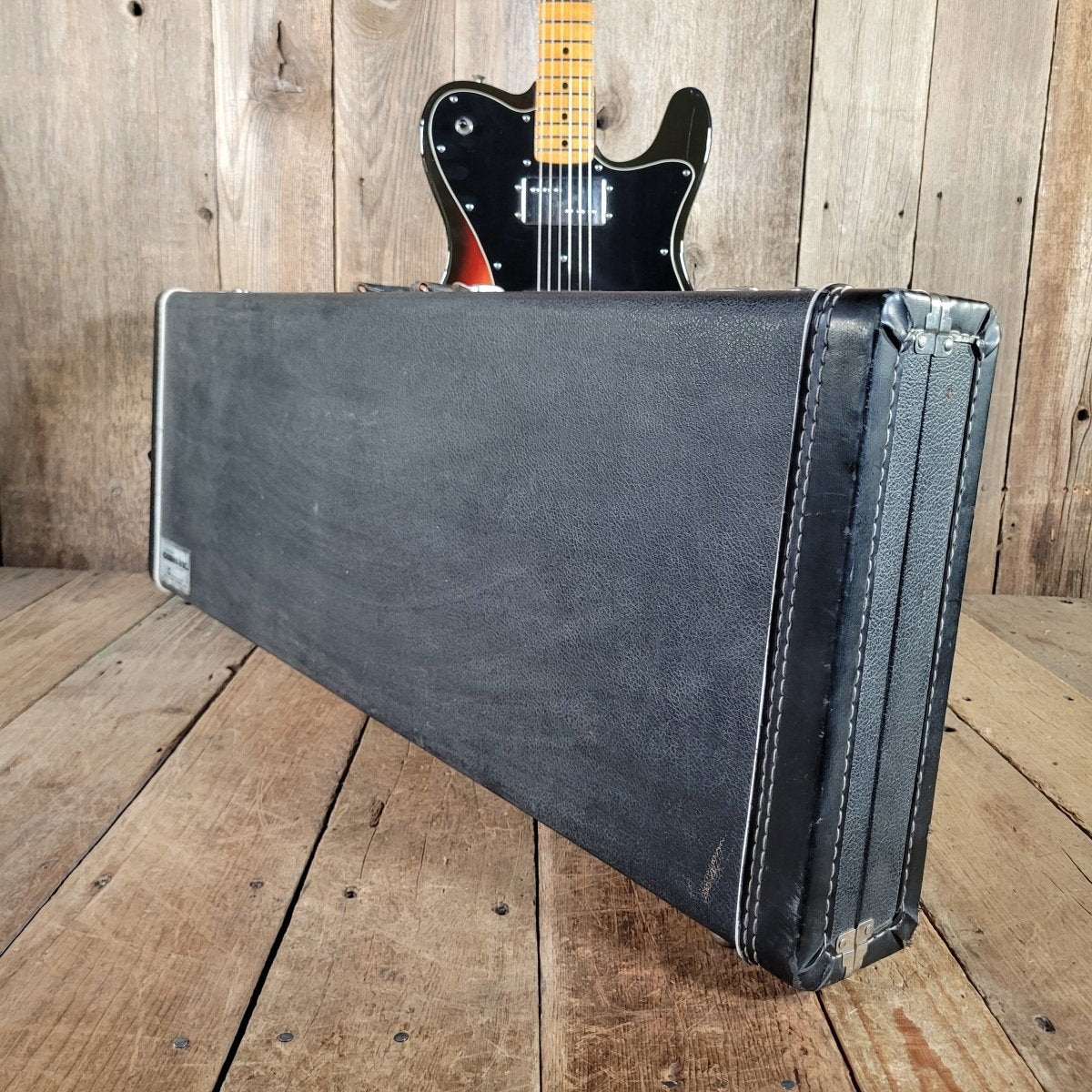 Fender 1977 - 78 Telecaster Deluxe Sunburst W/ Original Case, Excellent - Mahar's Vintage Guitars