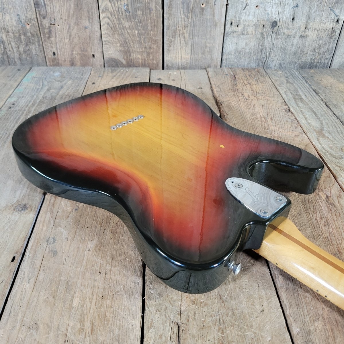 Fender 1977 - 78 Telecaster Deluxe Sunburst W/ Original Case, Excellent - Mahar's Vintage Guitars