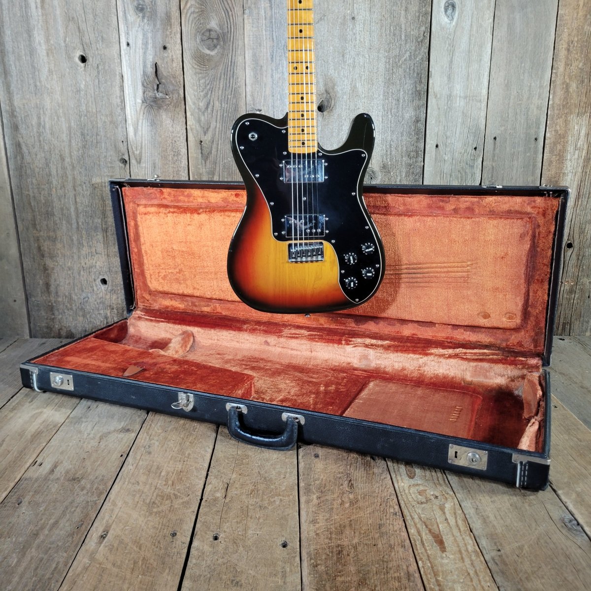 Fender 1977-78 Telecaster Deluxe Sunburst Seth Lover WRH | Mahar's