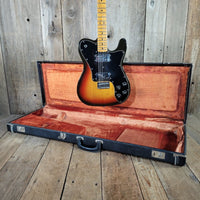 Fender 1977 - 78 Telecaster Deluxe Sunburst W/ Original Case, Excellent - Mahar's Vintage Guitars